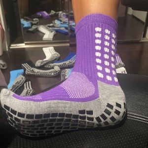 Soccer grip socks